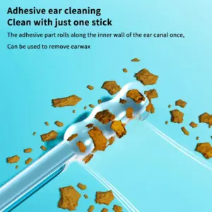 cotonetes de silicone para limpeza de ouvido