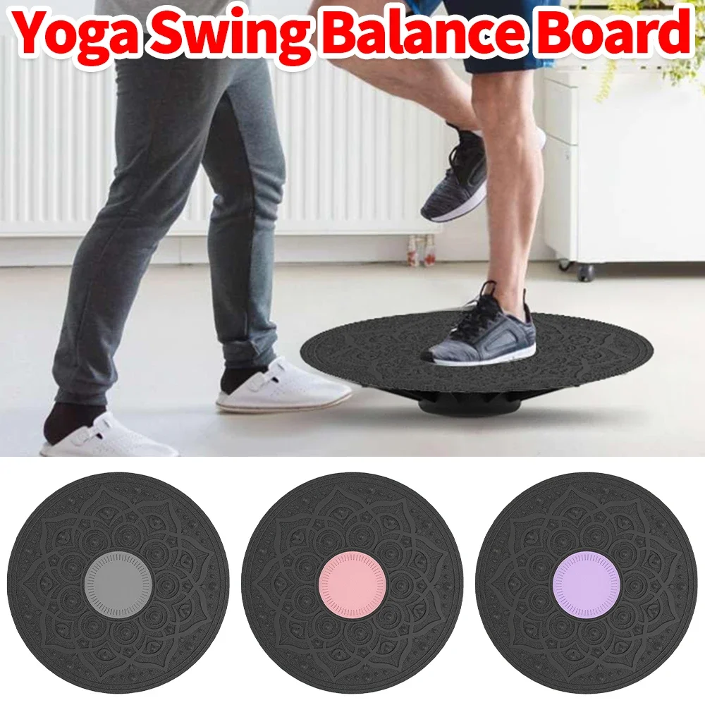 Placa de Equilíbrio Wobble Yoga Antiderrapante Ouro - Imagem 2