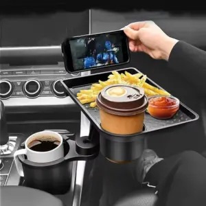 bandeja porta-copos universal para carro