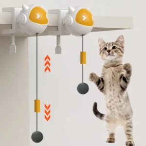 bola de brinquedo interativa para gatos
