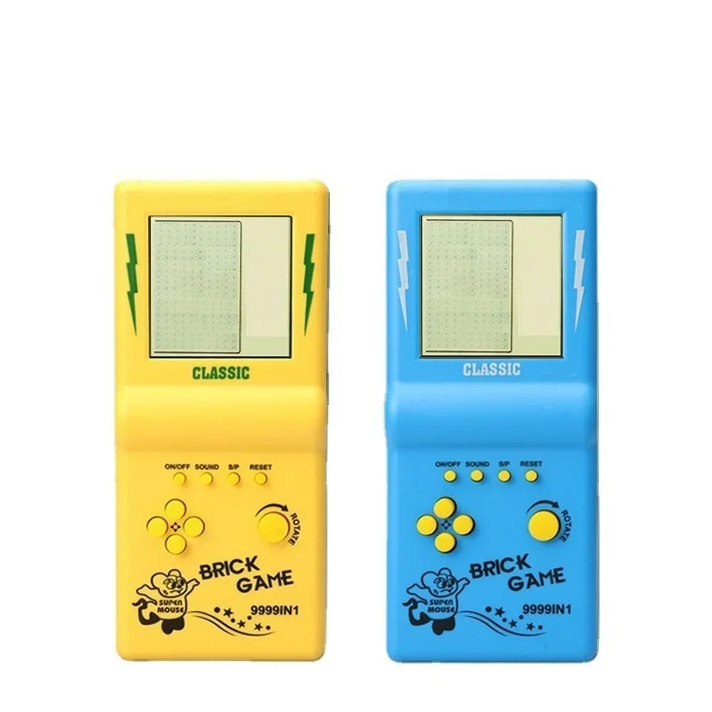 Mini Game Console Portátil Brick Game Azul - Imagem 3