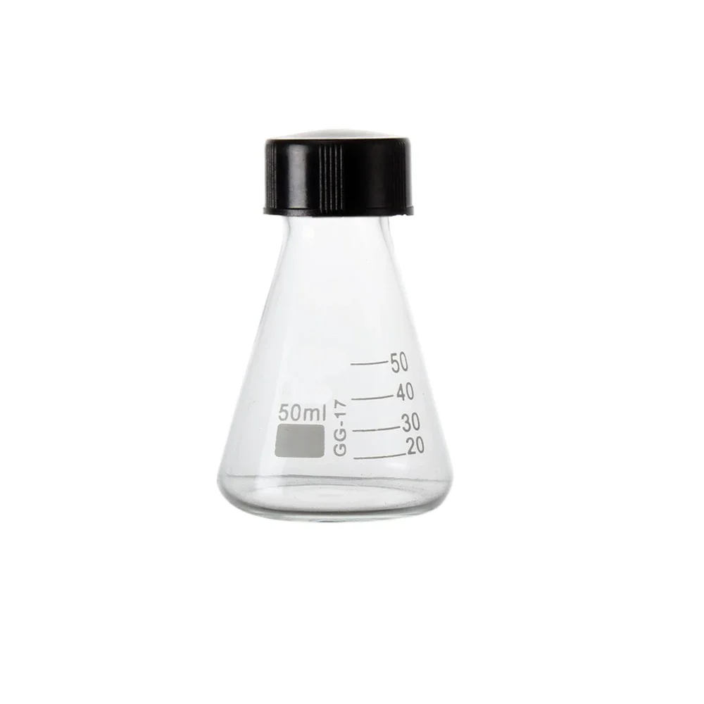 Frasco Erlenmeyer Vidro Borosilicato 50-250ml - Imagem 2