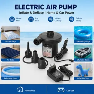 bomba elétrica infladora e desinfladora