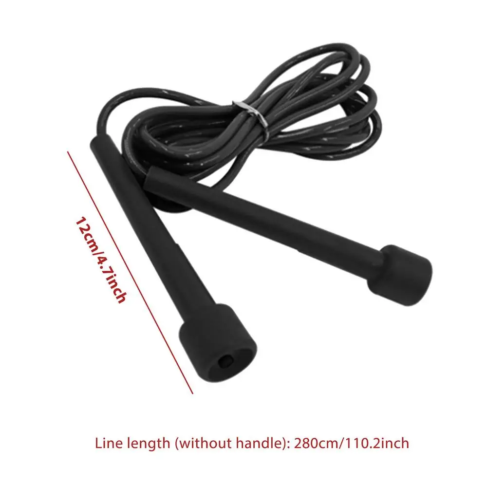 Corda de Pular Profissional com Cabo de Aço Revestido PVC 2.8m - Imagem 6