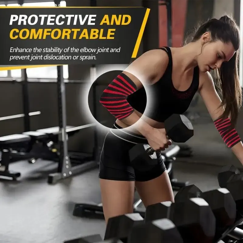 Protetor de Cotovelo Esportivo com Compressão - Imagem 2