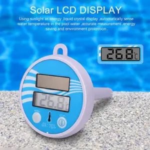 termômetro flutuante solar para piscina