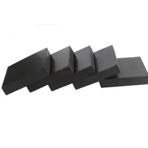 folha de borracha preta 50x50mm 10mm