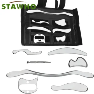 gua sha aço inoxidável iastm