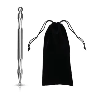 caneta de acupuntura retrátil marfim