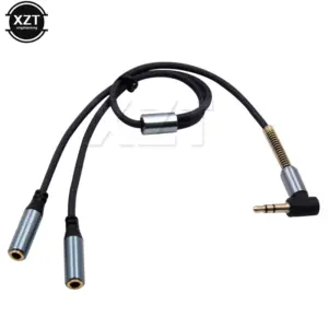 cabo adaptador divisor P2 3.5mm