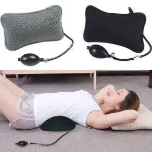almofada lombar inflável portátil