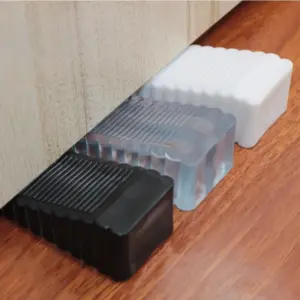 batente de porta de borracha móvel