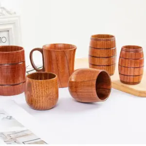 caneca de madeira jujuba