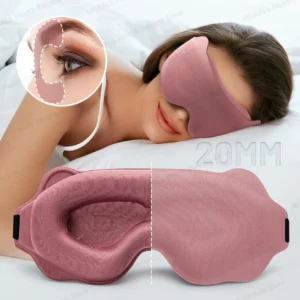 máscara de sono 3d bloqueio de luz