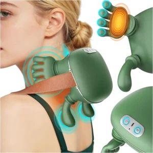 massageador sem fio pescoço costas shiatsu