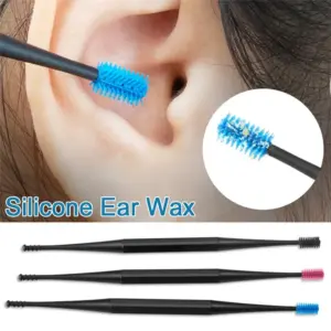 limpador de ouvido de silicone