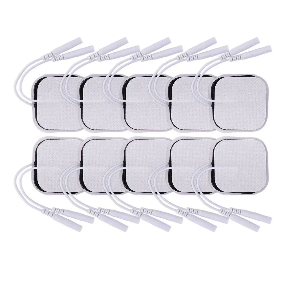 Almofadas Eletrodo Tens 5x5cm Não Tecido Adesivo - Imagem 2