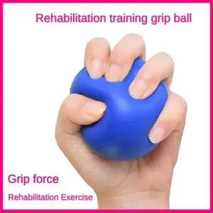bola de apertar para reabilitação de mão