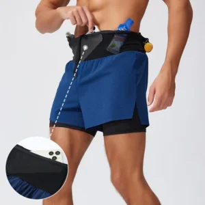 shorts masculino 2 em 1