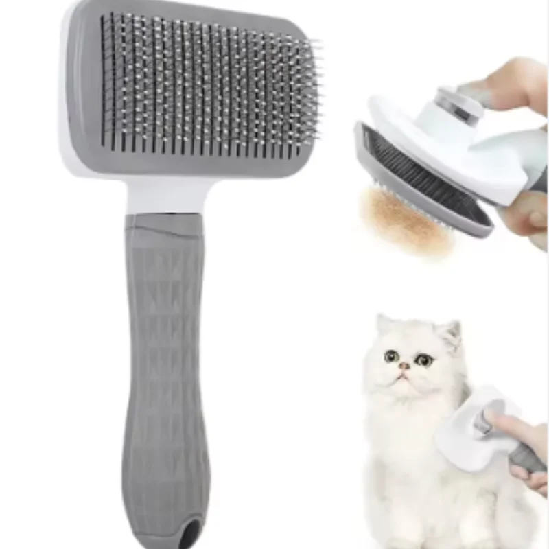 escova removedora de pelos para cães e gatos