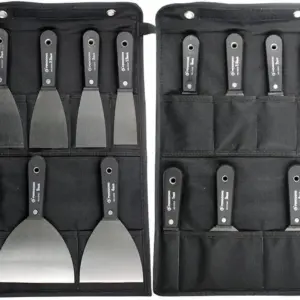conjunto de 7 espátulas de aço carbono