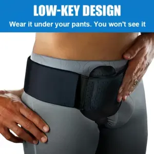 treliça de cinto de hérnia inguinal