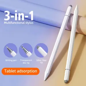 caneta stylus universal 3 em 1