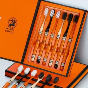 conjunto escova de dentes cerdas macias