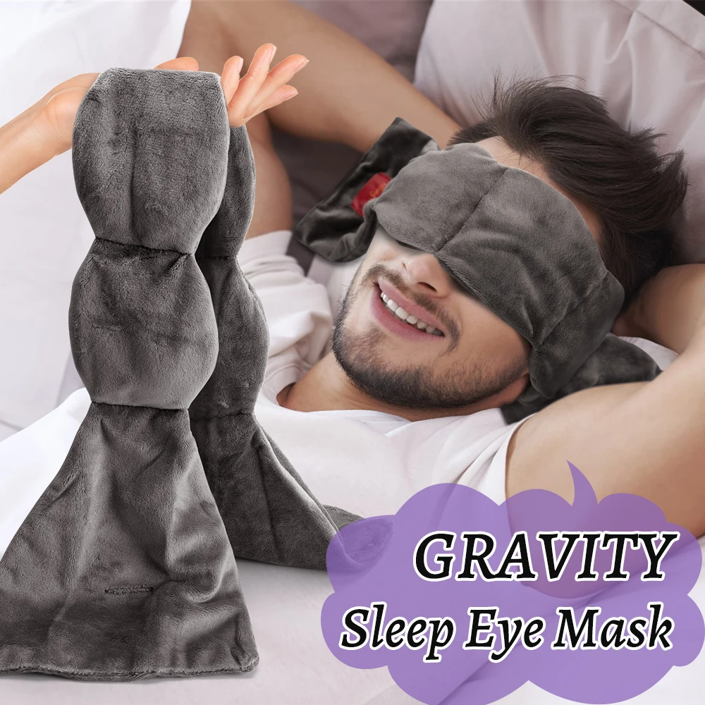 Gravity Sleep Patches Weighted Eyeshade Sleepmask Ouro - Imagem 6