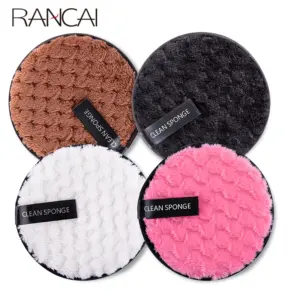 puff de microfibra para remover maquiagem