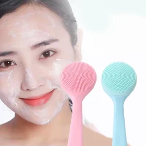 escova de limpeza facial de silicone