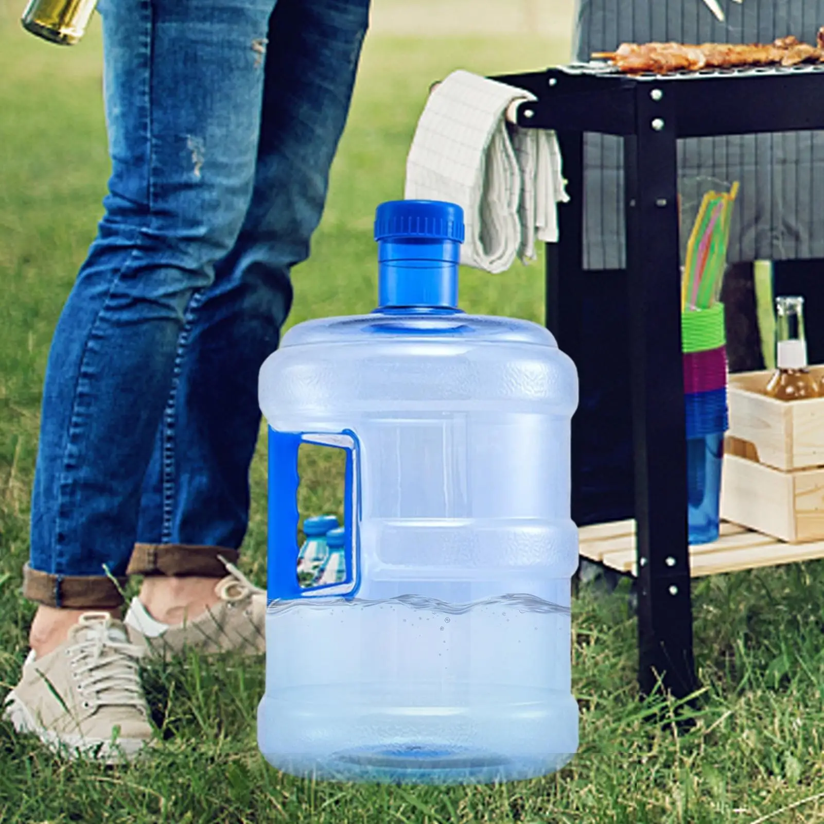 jarra de água para camping com alça