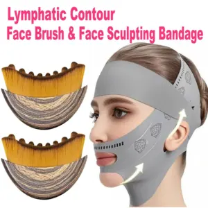 conjunto faixa escultura facial