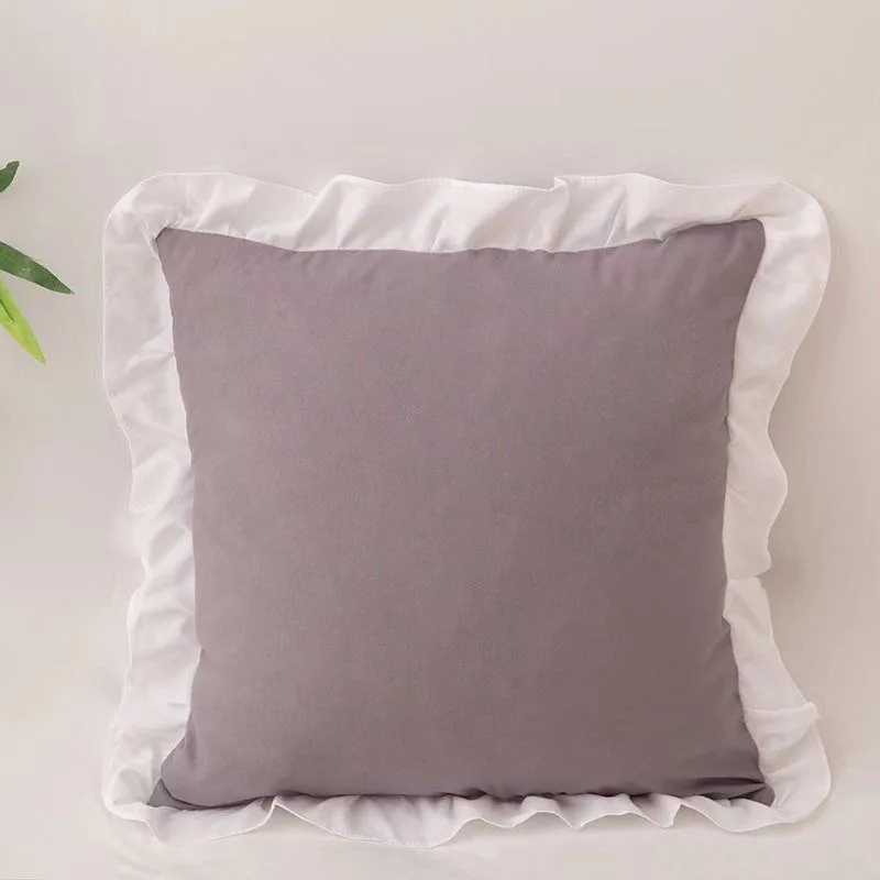Fronha para Sofá com Babados Decorativa Várias Cores - Imagem 3