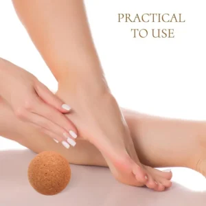 bola de massagem de cortiça