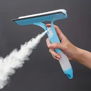 escova limpador de vidro com pulverizador