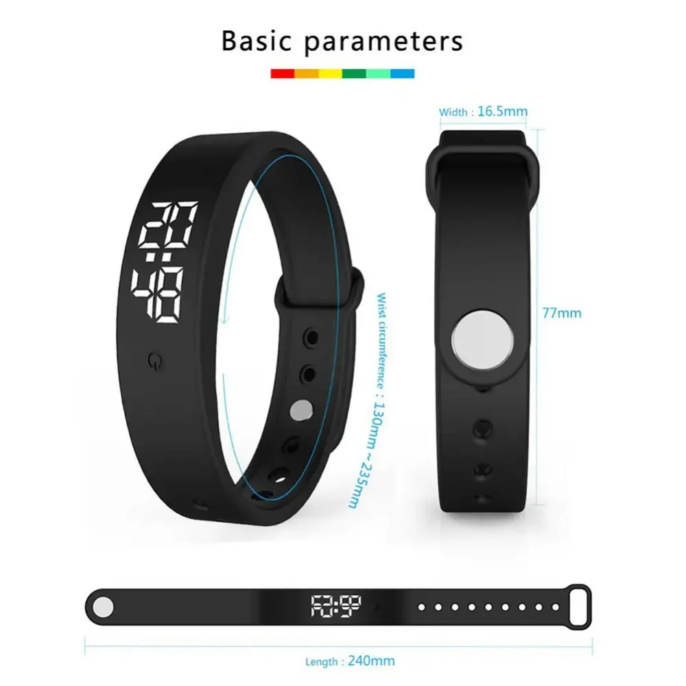 Pulseira Inteligente LED Digital Romã - Imagem 6