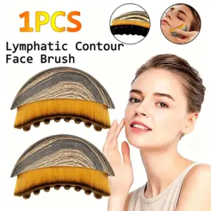 escova de contorno facial drenagem linfática