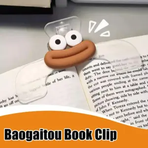 clipe de pasta de livro engraçado
