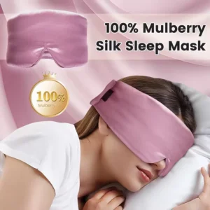 máscara para dormir de seda