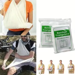 bandagem triangular médica