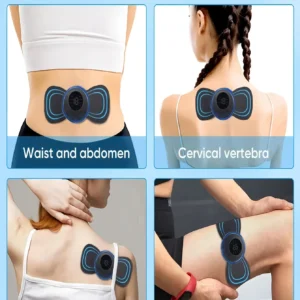 massageador elétrico ems portátil