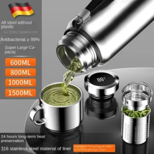 garrafa térmica inteligente 1500ml