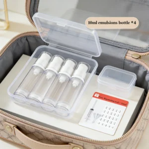 frasco airless recarregável 5-15ml