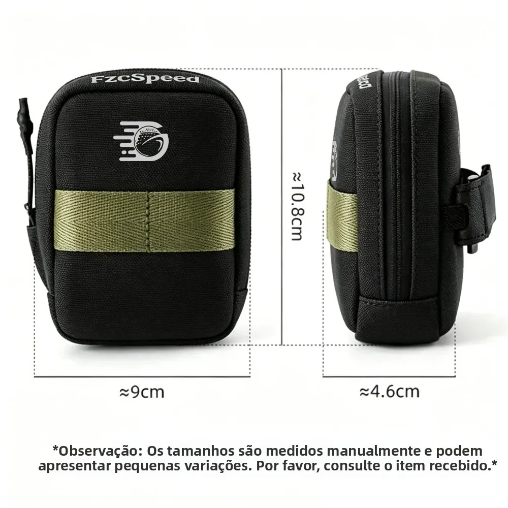 FzcSpeed Bolsa de Selim para Bicicleta 0.35L Preto - Imagem 6
