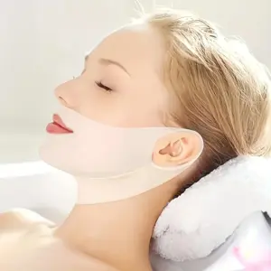 máscara de silicone facial reutilizável