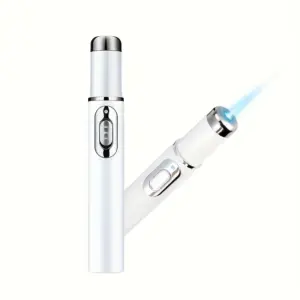 caneta de massagem facial luz azul