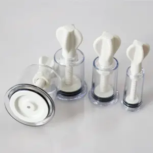 ventosa manual de silicone para massagem