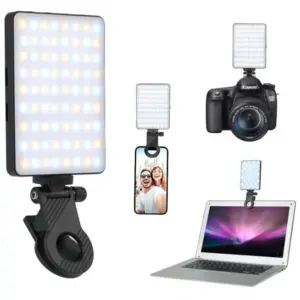 luz de vídeo led rgb para celular