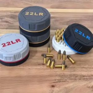caixa tática mini .22lr 50 cartuchos